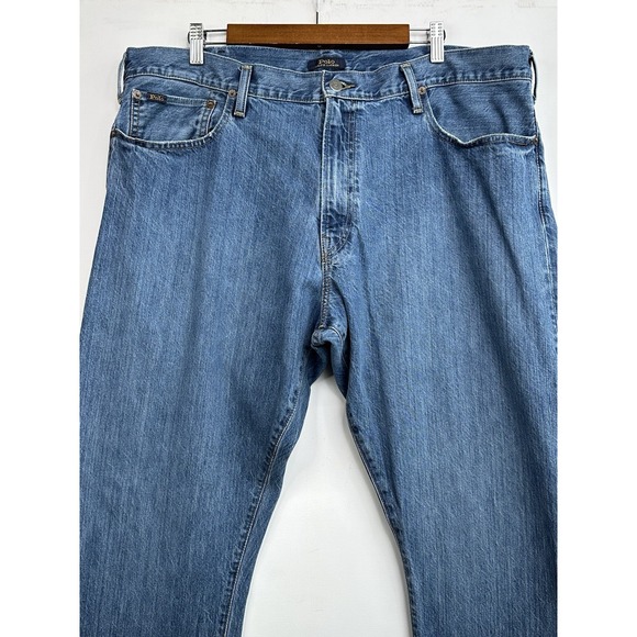 Polo Ralph Lauren Blue Jeans 40x32 Hampton Relaxed Straight Denim - Picture 2 of 12